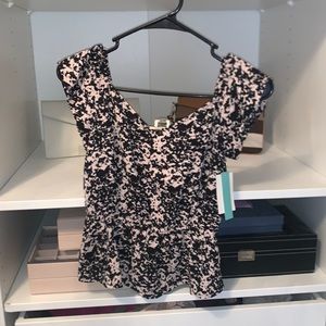 Off the shoulder blouse